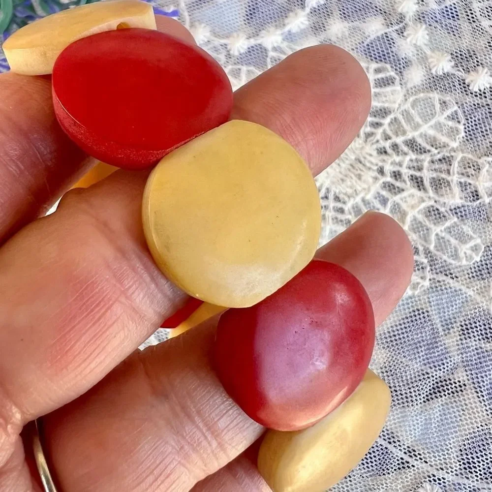 Sustainable Eco-friendly Corozo/Tagua Nut Stretch Bracelet - Picture 8 of 10